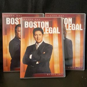 Boston Legal: The Complete Series Seasons 1, disc 1-5 [DVD] used